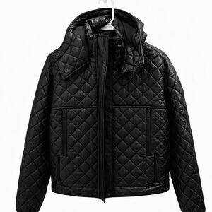 BCBG Quilted Jacket Women’s Size Small | Black Puffer Coat